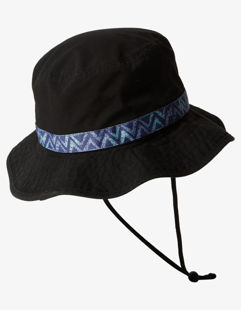 Mens Take Us Back Bucket Hat - Black