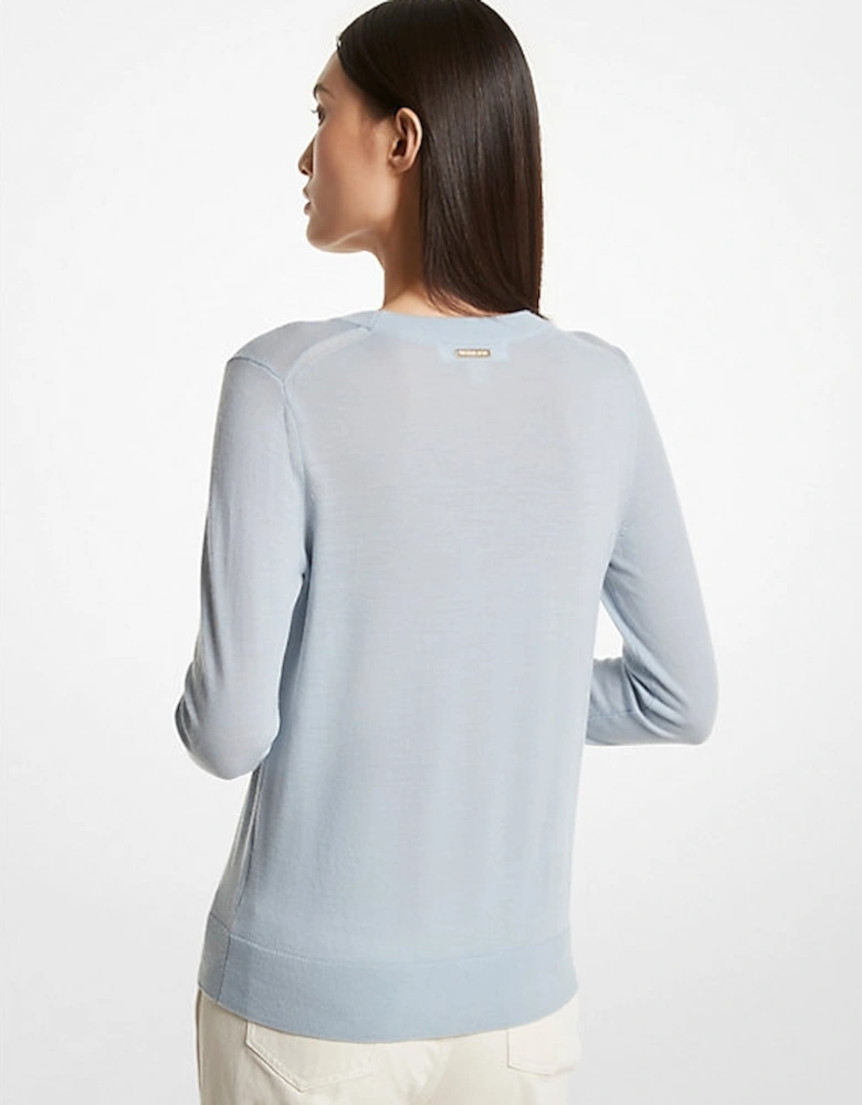 Merino Wool Blend Sweater