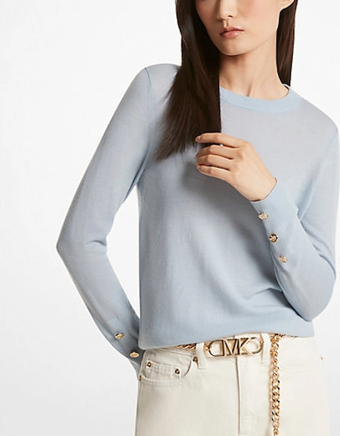 Merino Wool Blend Sweater, 3 of 2