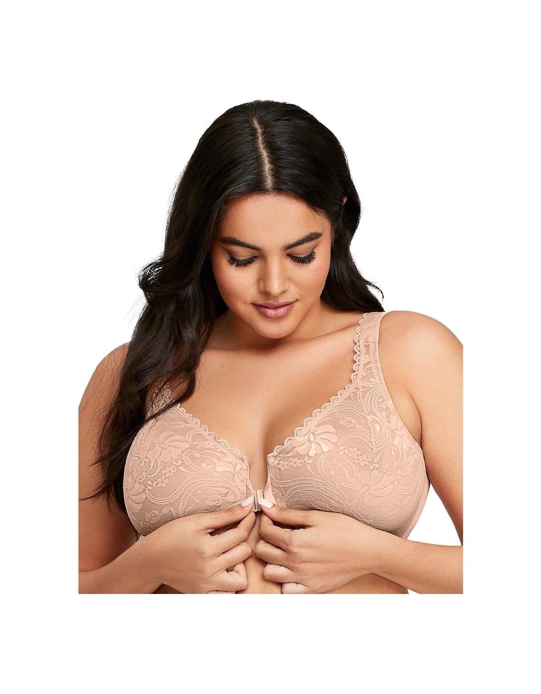 Wonderwire Front Close Stretch Lace Bra