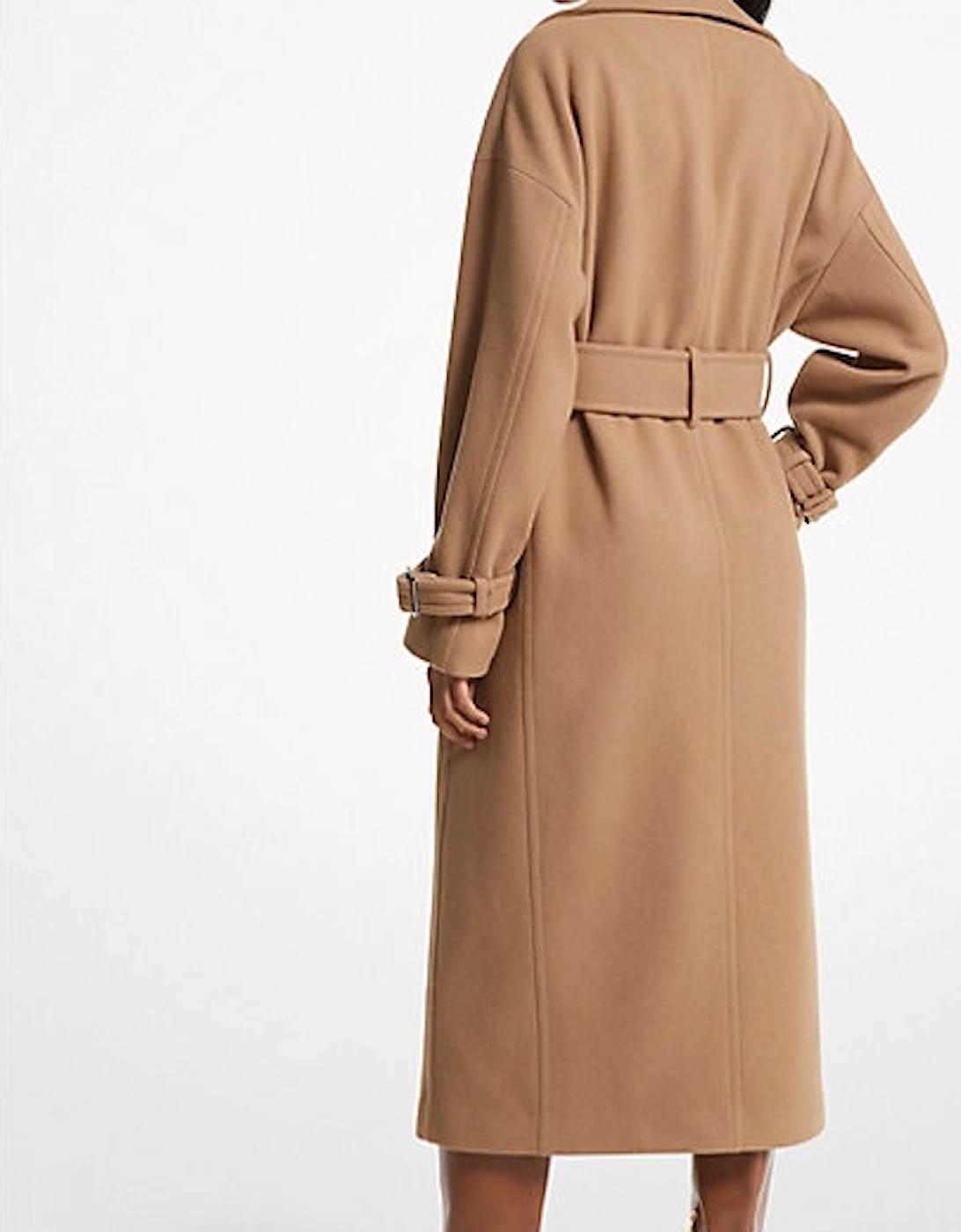 Wool Blend Trench Coat