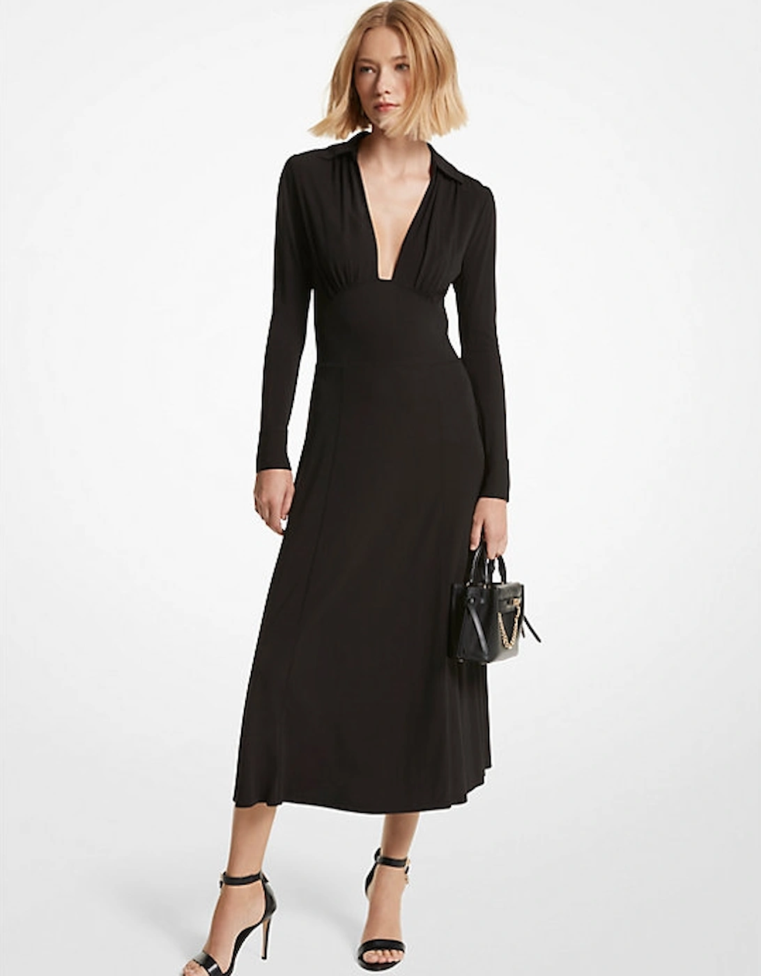 Stretch Matte Jersey Dress, 3 of 2