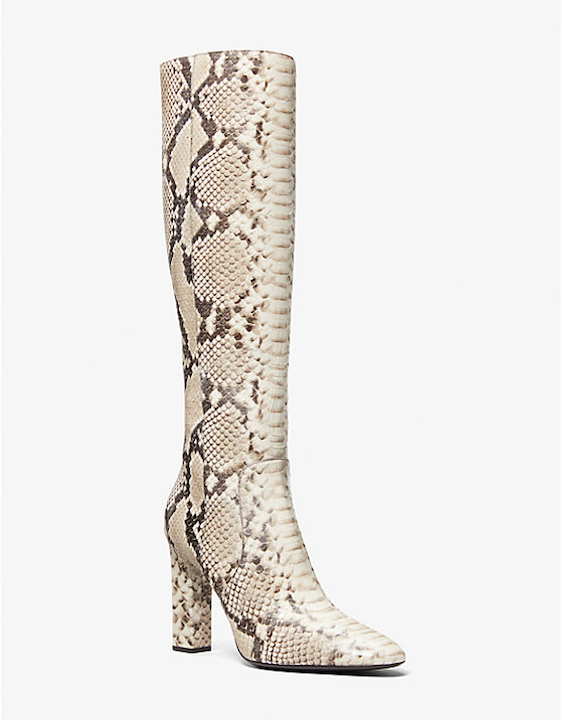 Carly Python Embossed Leather Boot, 6 of 5