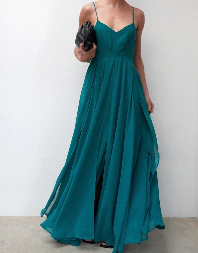 Olsen Maxi Dress - Green