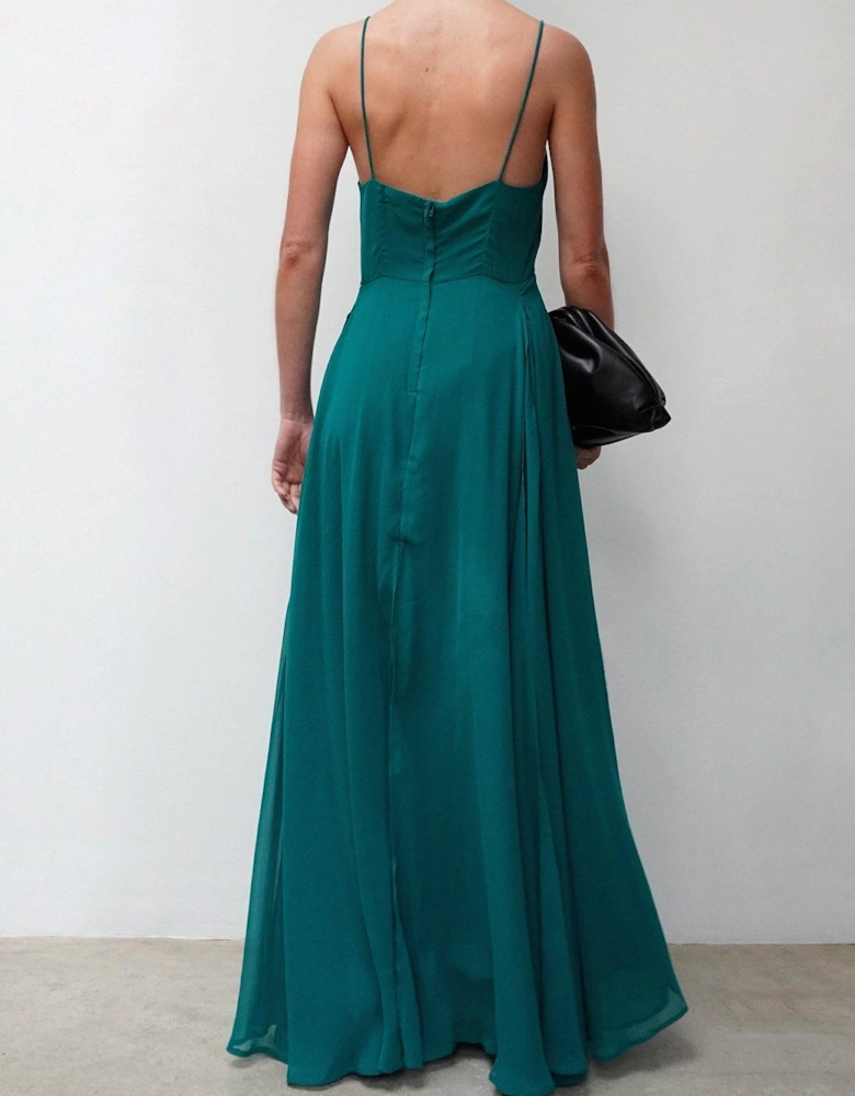 Olsen Maxi Dress - Green