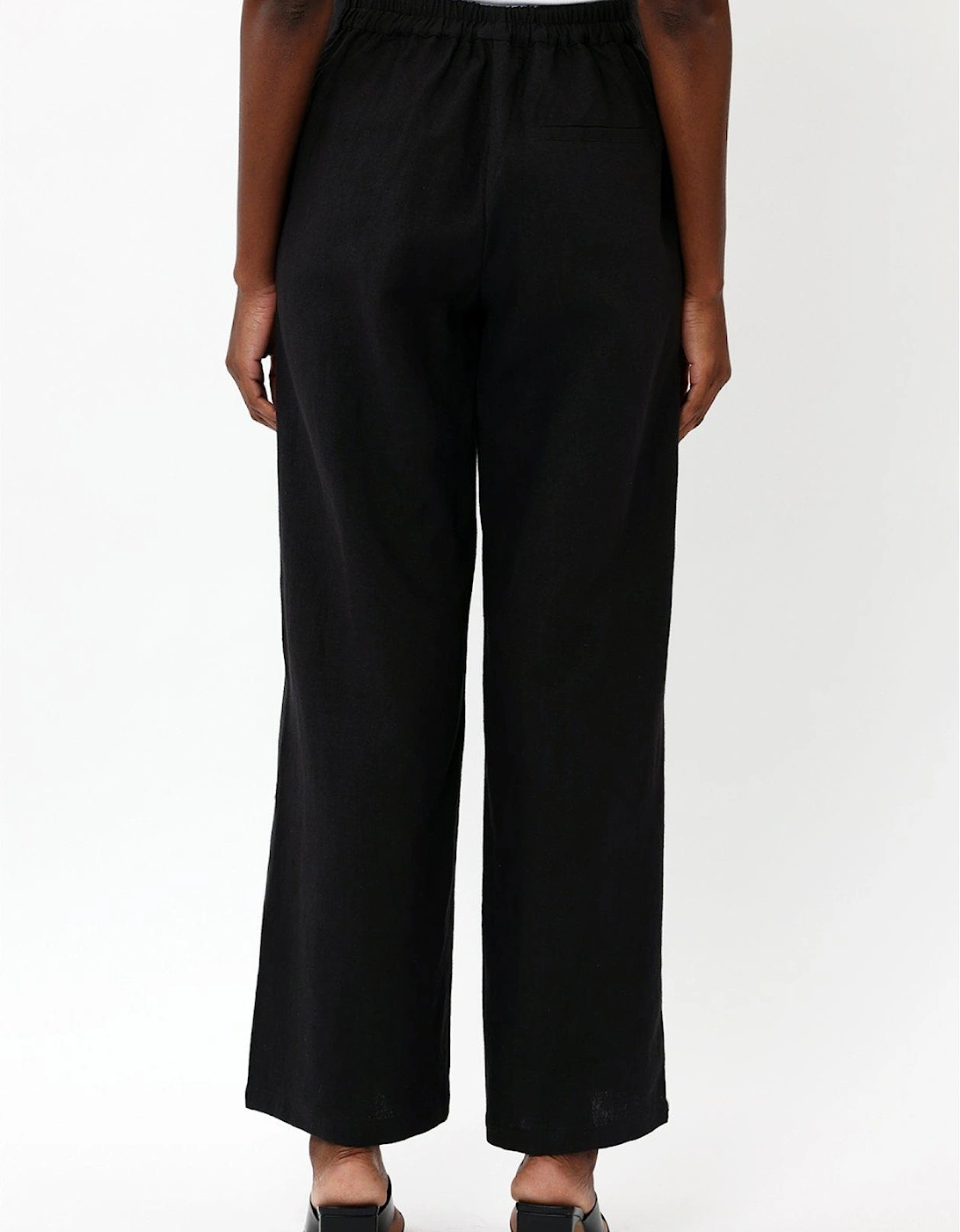 Tailored Wide Trouser -Black