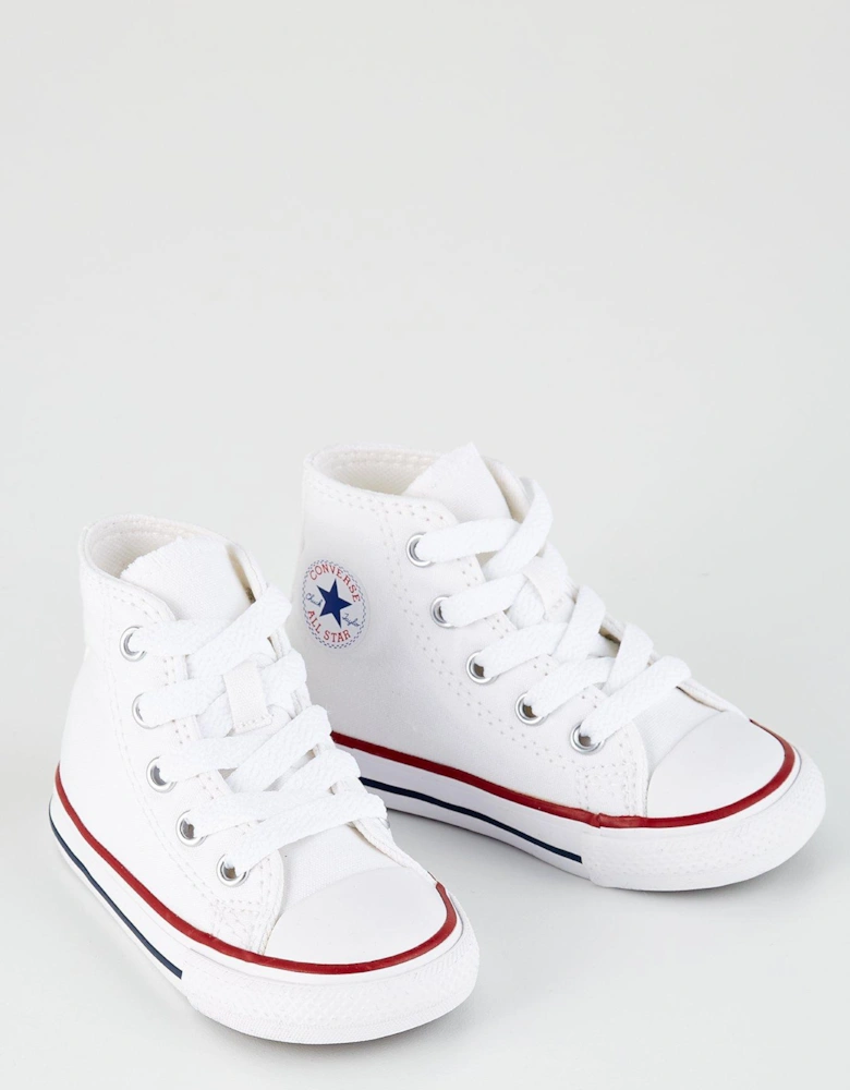 Infant Hi Top Trainer - White