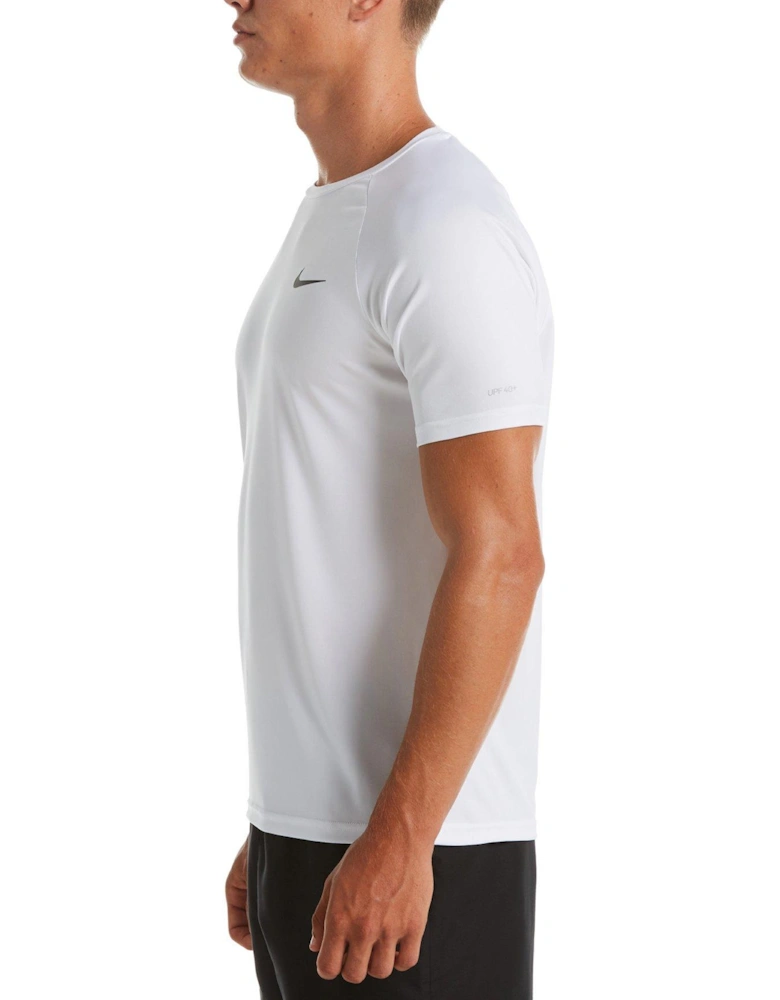 Mens Short Sleeve Hydroguard T Shirt - White