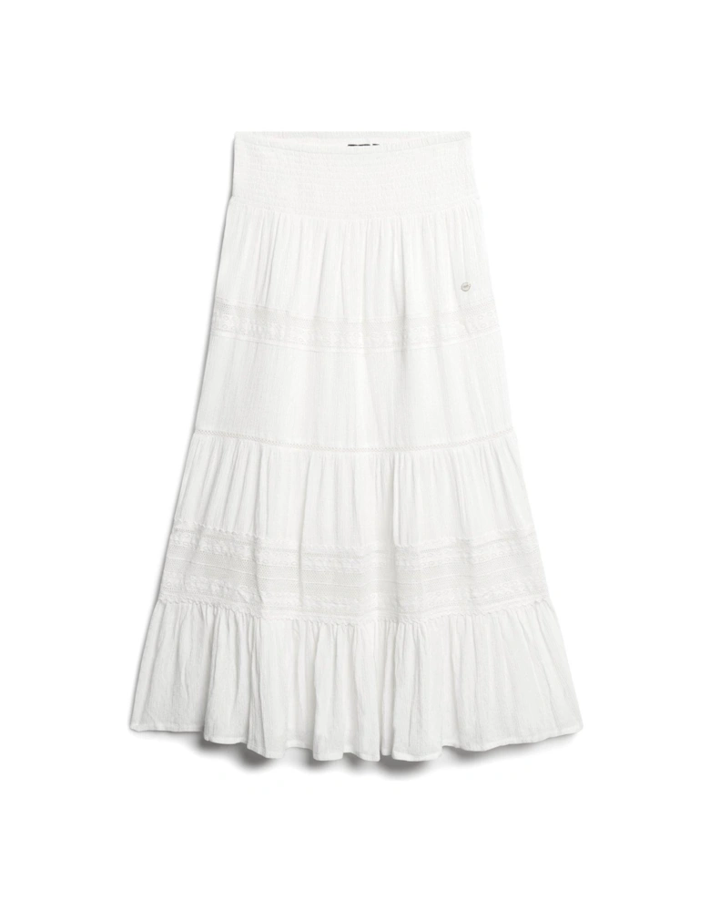 Ibiza Maxi Skirt - White