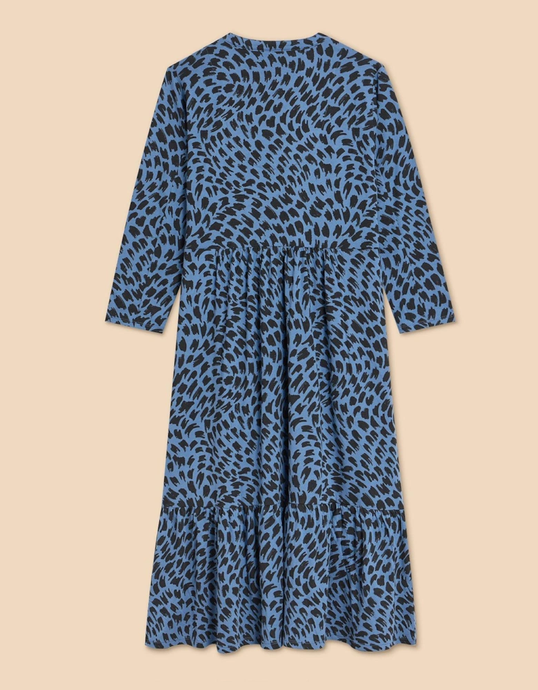 Naya Jersey Dress - Blue