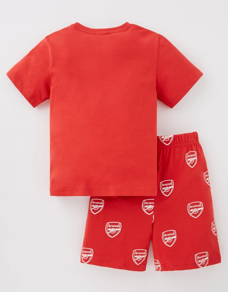 Fc Short Sleeve Pyjamas - Red