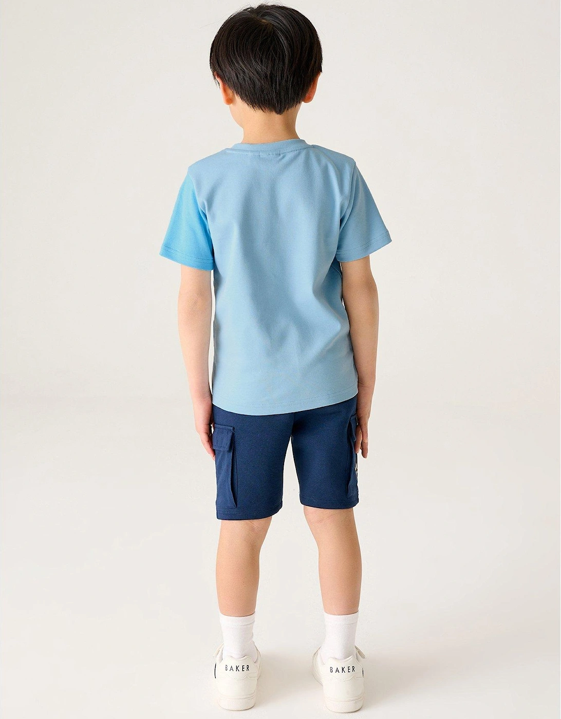 BAKER BY PANEL BLUE TEE