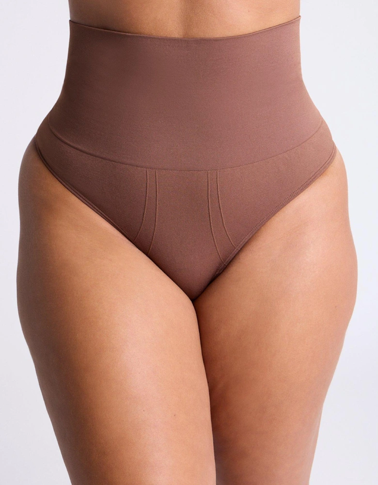 Contour Thong - Deep - Brown