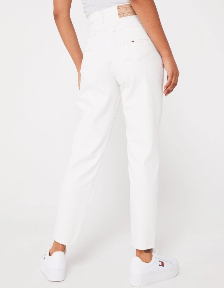 Mom Jeans - White