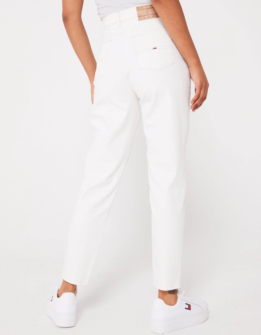 Mom Jeans - White