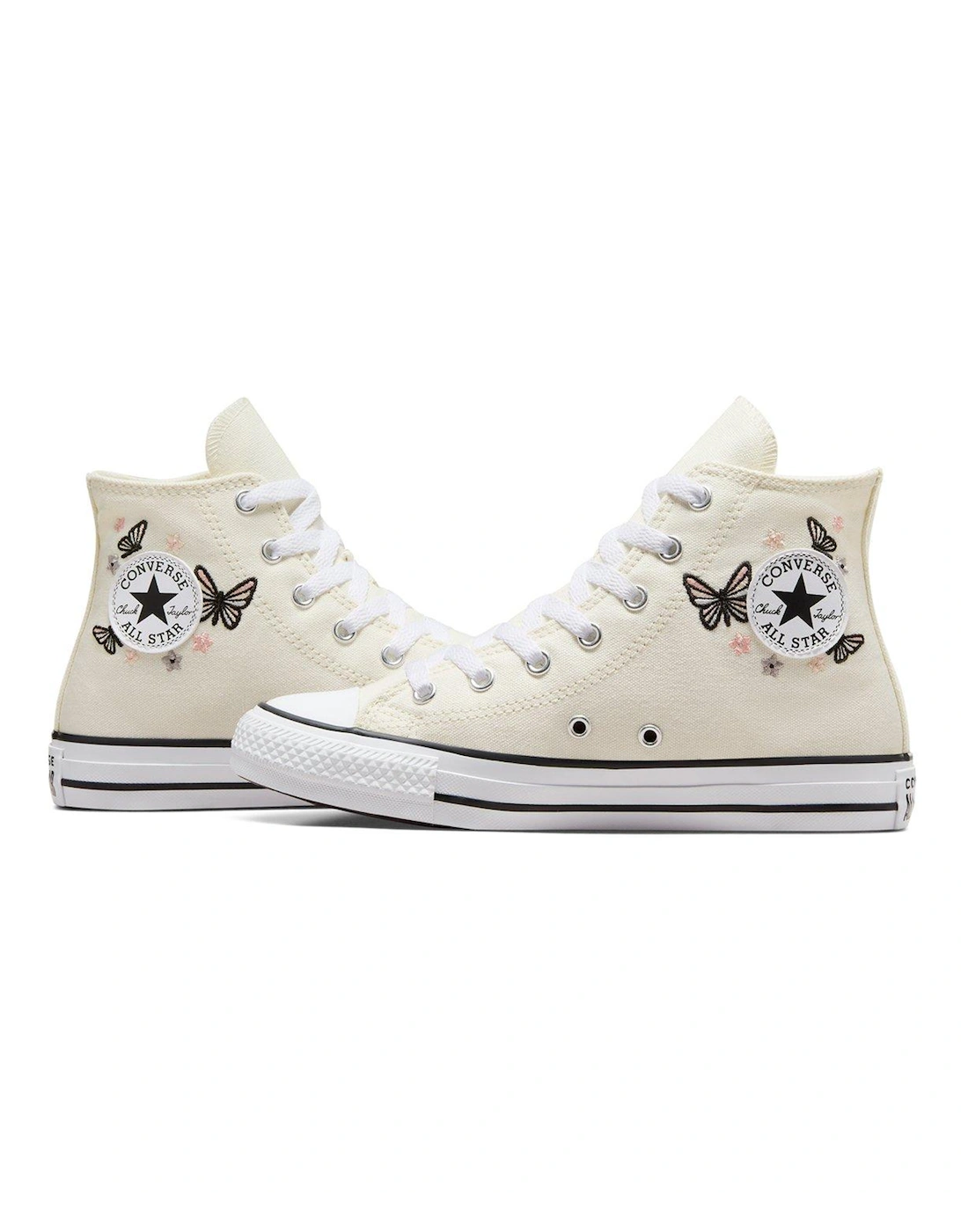 Junior Girls Festival High Tops Trainers - Off White