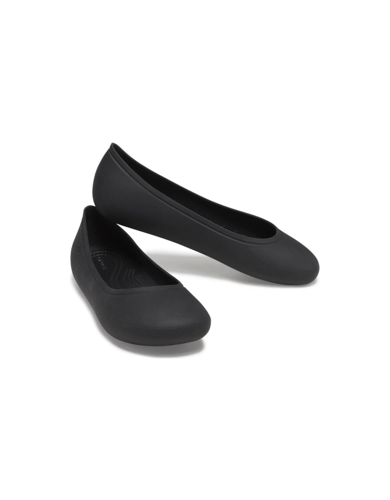 Brooklyn Flat Ballet Pump - Black