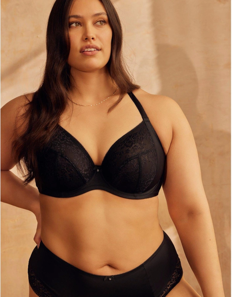 Roxie Plunge Bra - Black