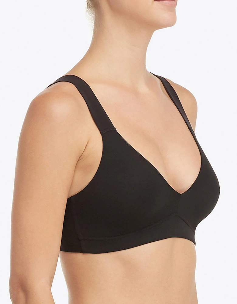 Brallelujiah Unlined Bralette - Very Black