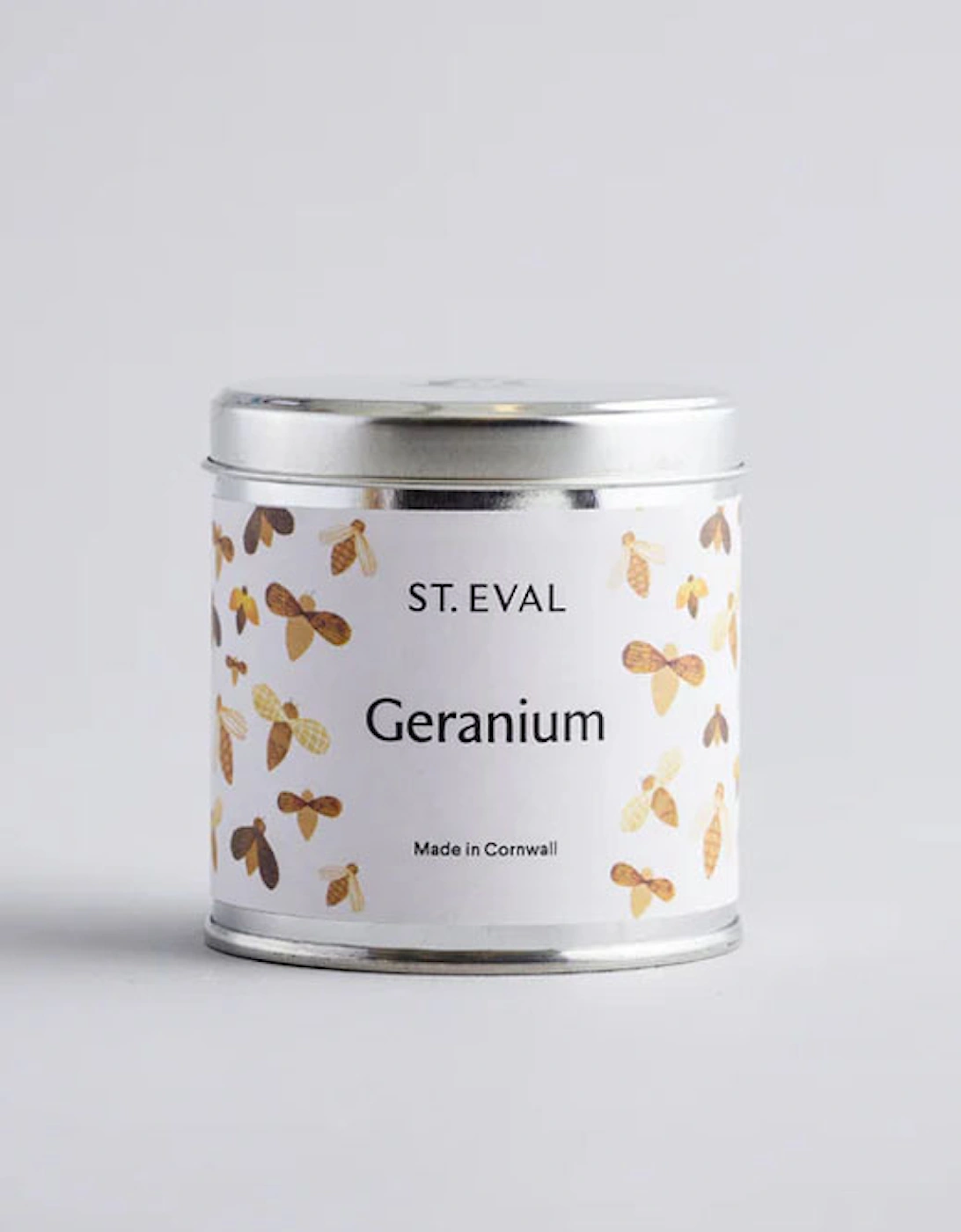 St Eval Scented Nature's Garden Tin Candle Geranium, 5 of 4