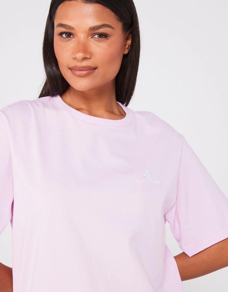 Gender Free Star Chevron T-shirt - Lilac