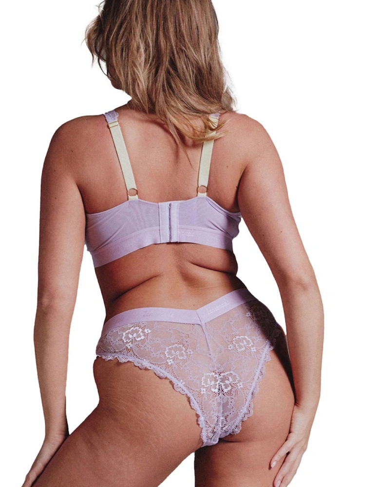 Lace Fuller Cup Bra - Lilac