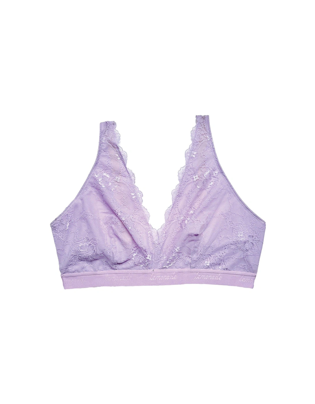 Lace Fuller Cup Bra - Lilac