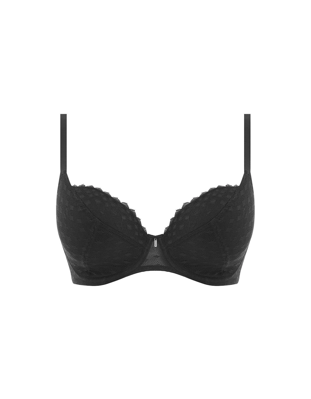 Padded Plunge Bra - Black