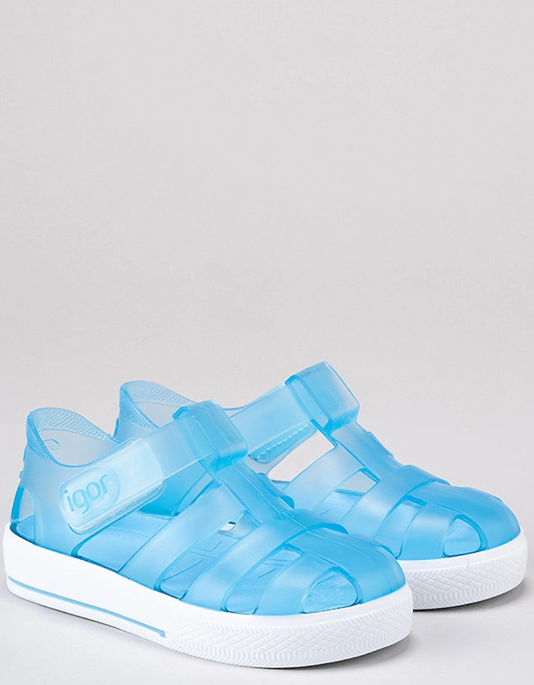 Star Jelly Sandal - Blue