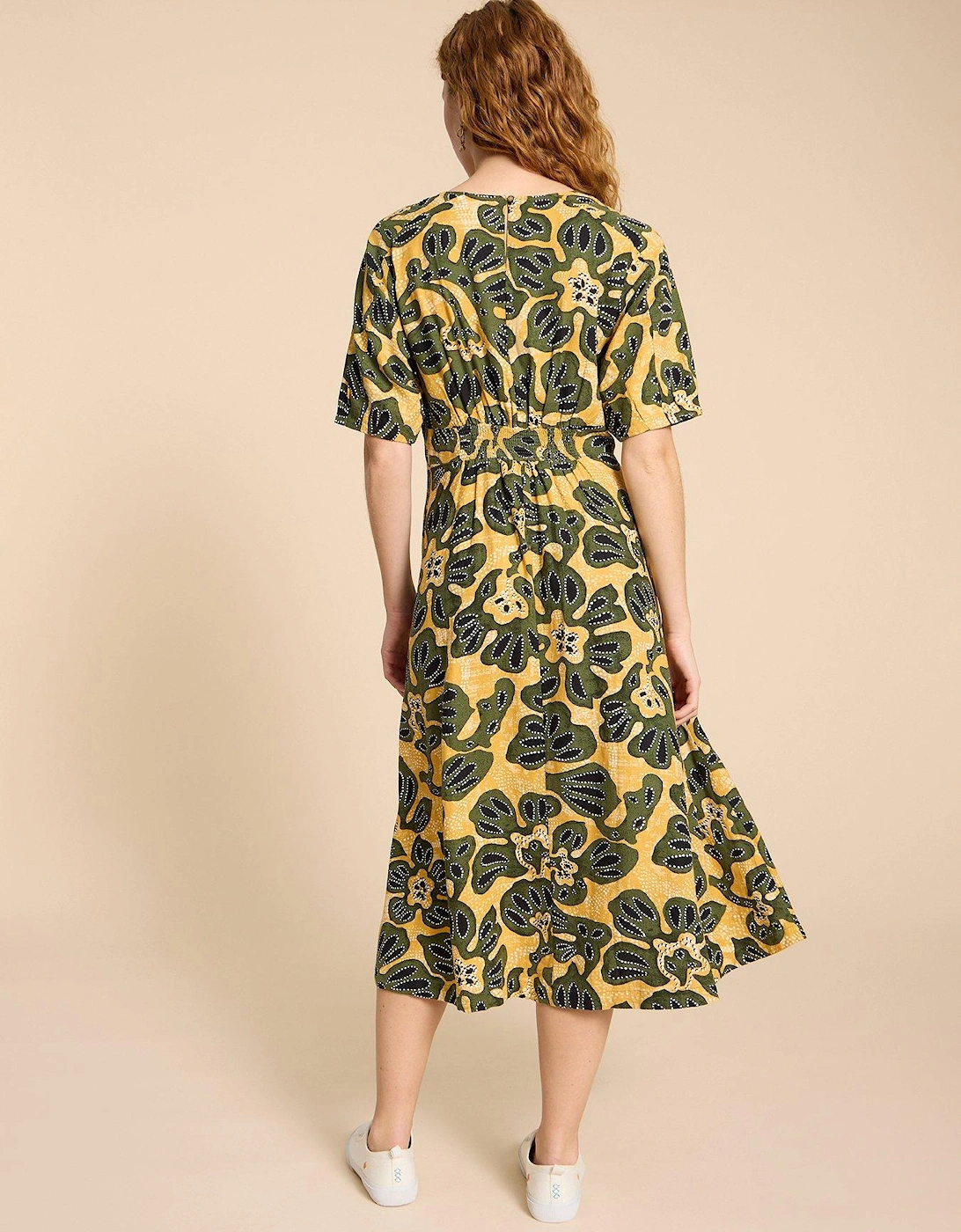 Kate Linen Blend Dress - Multi
