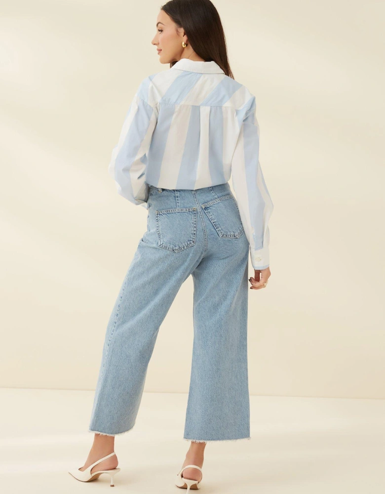 Culotte Jeans - Blue