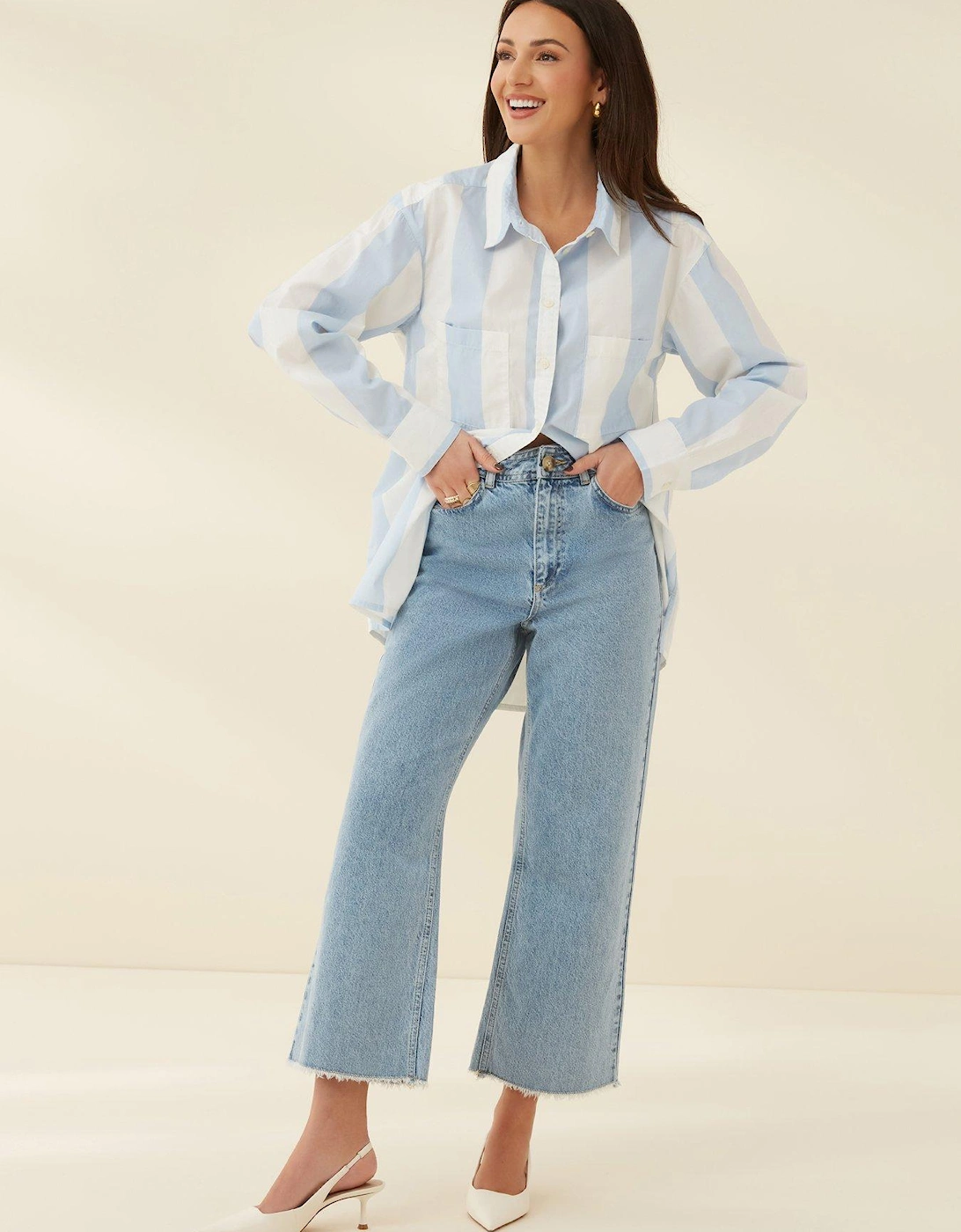 Culotte Jeans - Blue