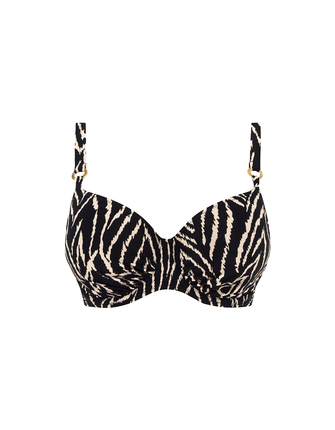 Silhouette Island Underwired Full Cup Bikini Top - Black