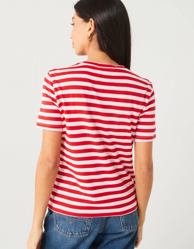 The Essential Stripe Crew Neck T-shirt
