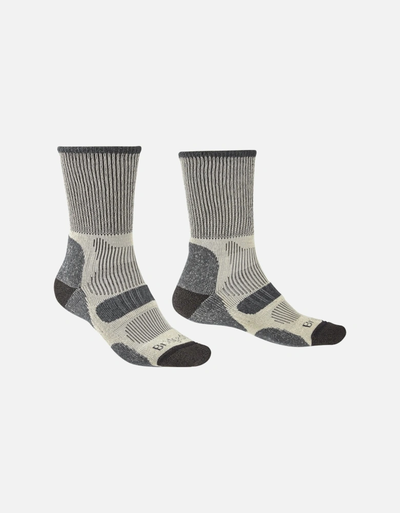 Mens Hike Lightweight Coolmax Comfort Walking Socks - Indigo