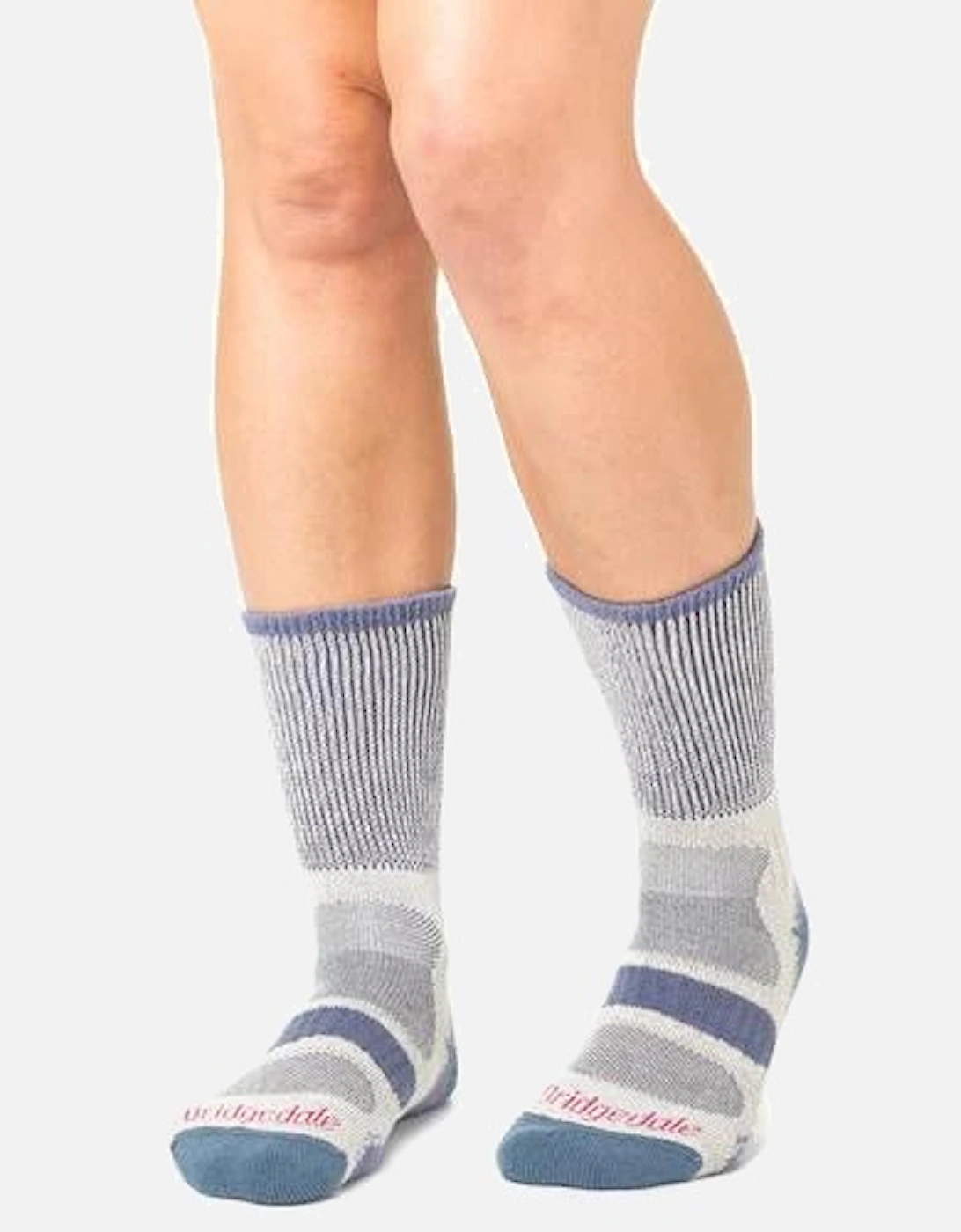 Mens Hike Lightweight Coolmax Comfort Walking Socks - Indigo