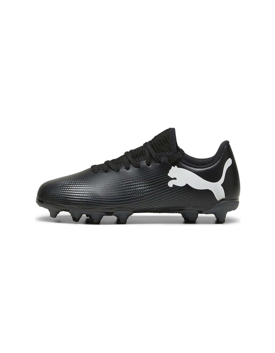 Junior Future Match 7 Firm Ground Football Boots - Black