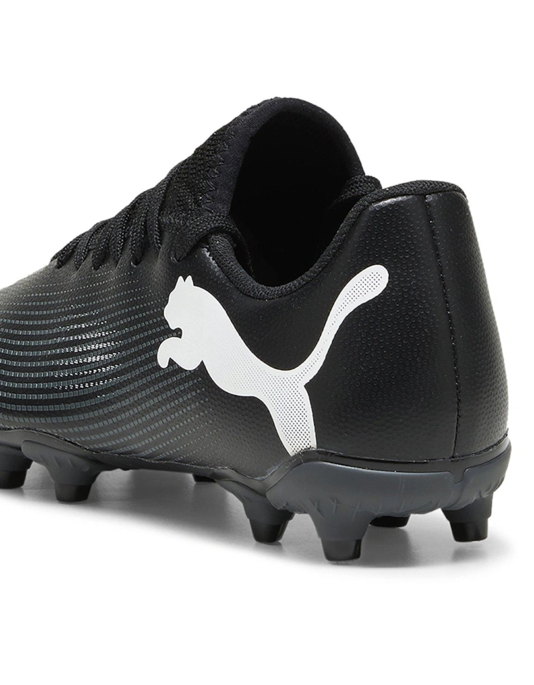 Junior Future Match 7 Firm Ground Football Boots - Black