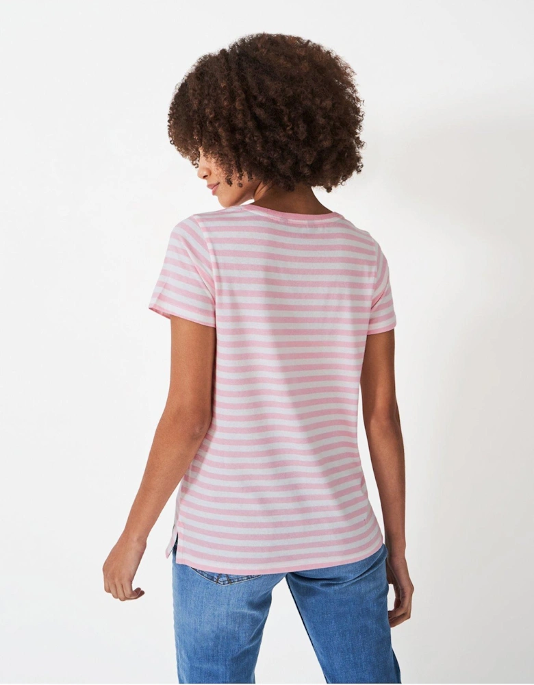 Breton Striped Cotton Jersey T-Shirt-Multi