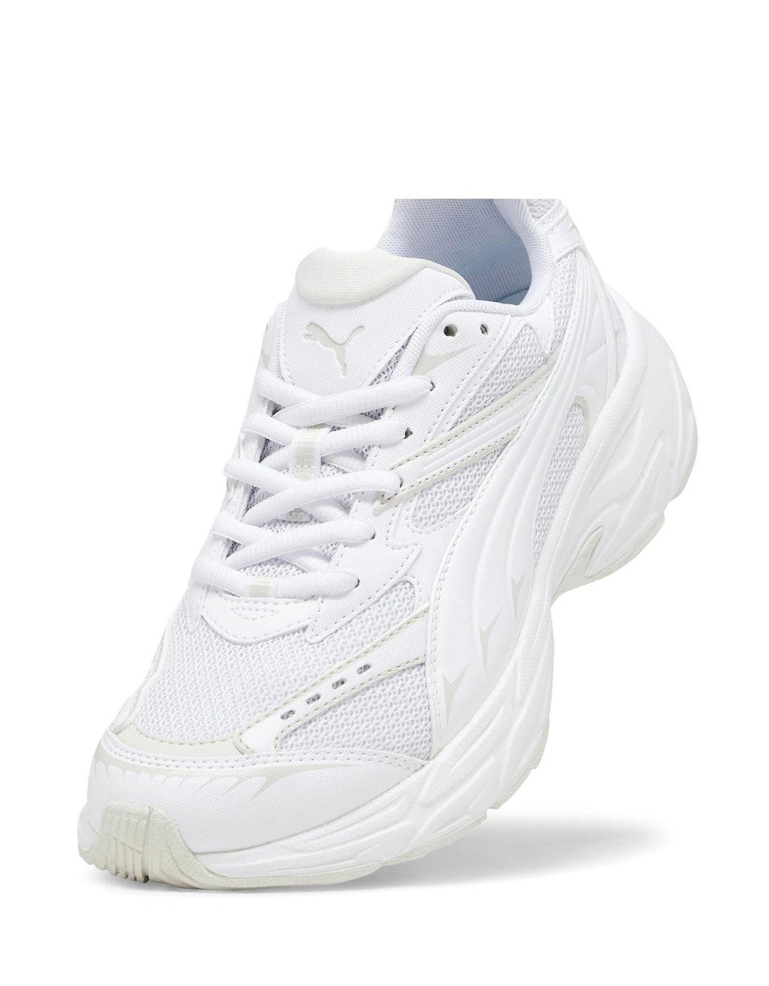 Womens Morphic Base Trainers - White/white