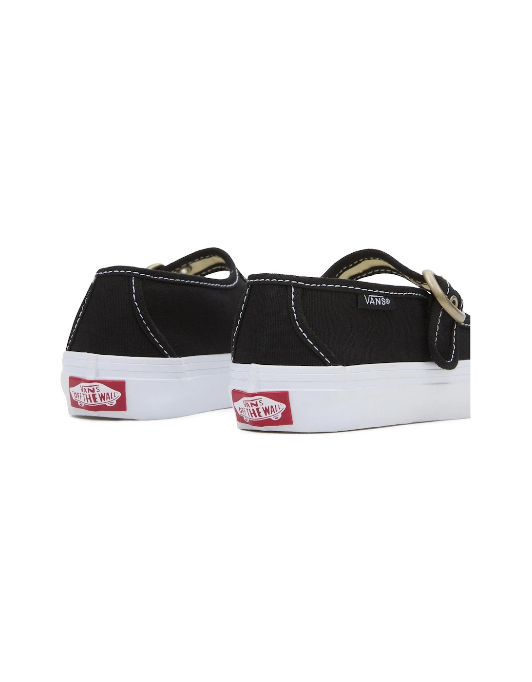 Kids Girls Mary Jane Trainers - Black/True White