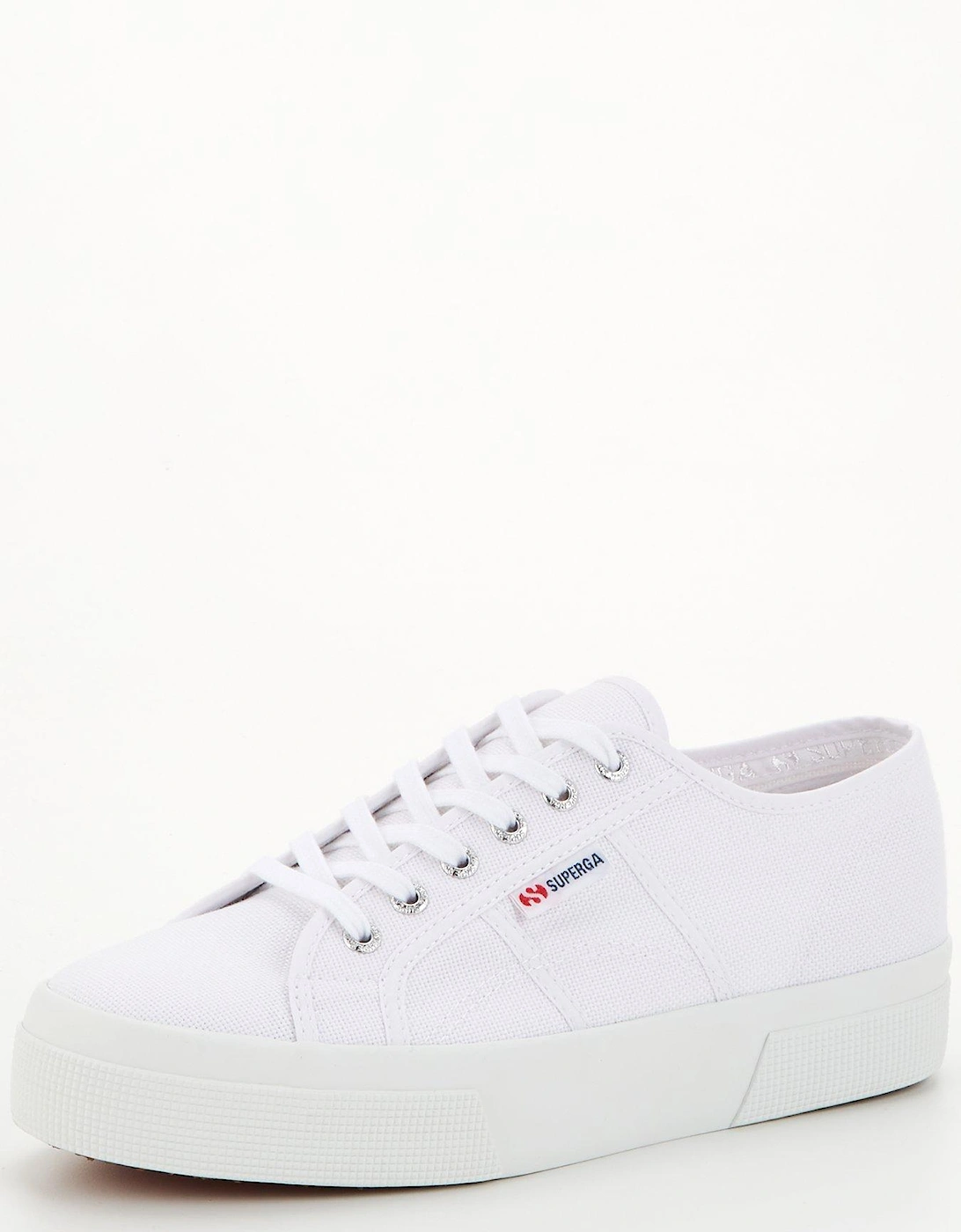 2740 Mid Platform Sneaker - White