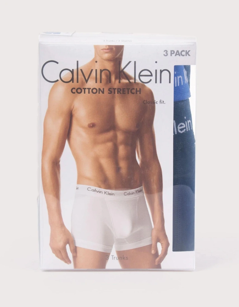 3 Pack of Cotton Stretch Trunks