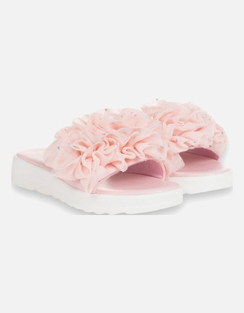 Pale Pink Tutu Sliders