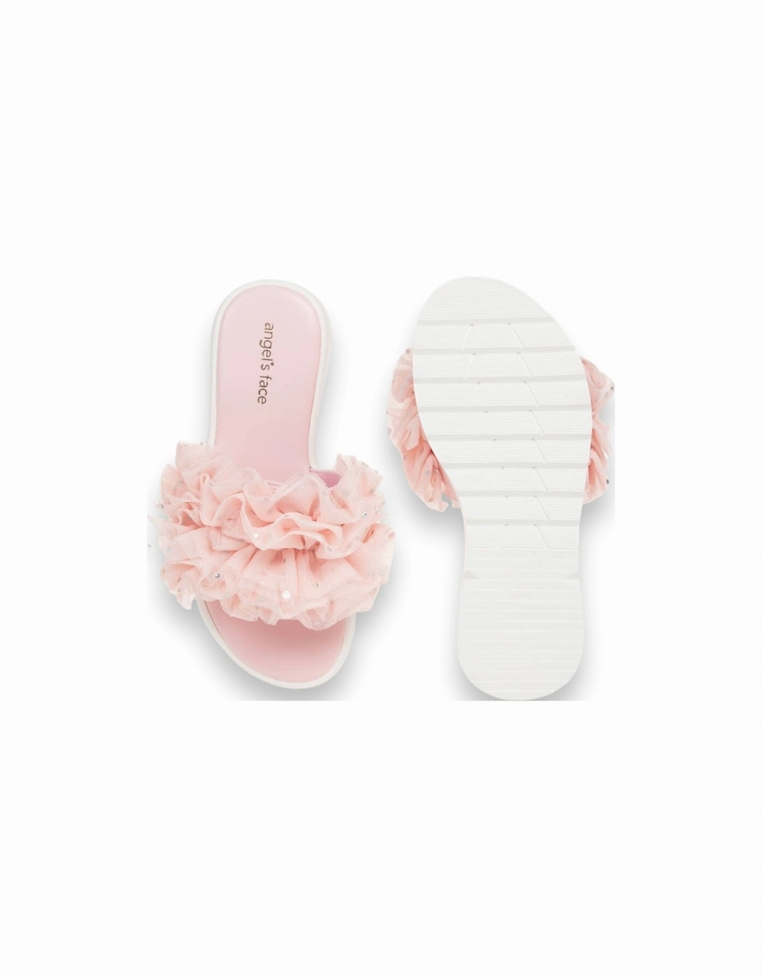 Pale Pink Tutu Sliders