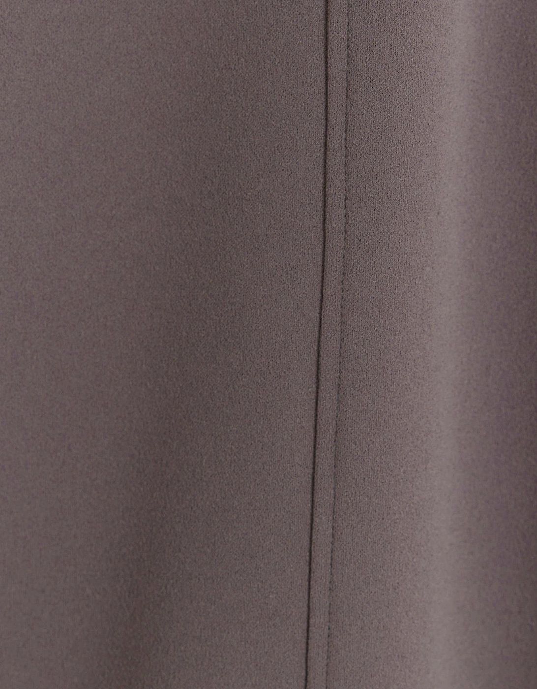 Petite Stitch Detail Trouser - Dark Grey