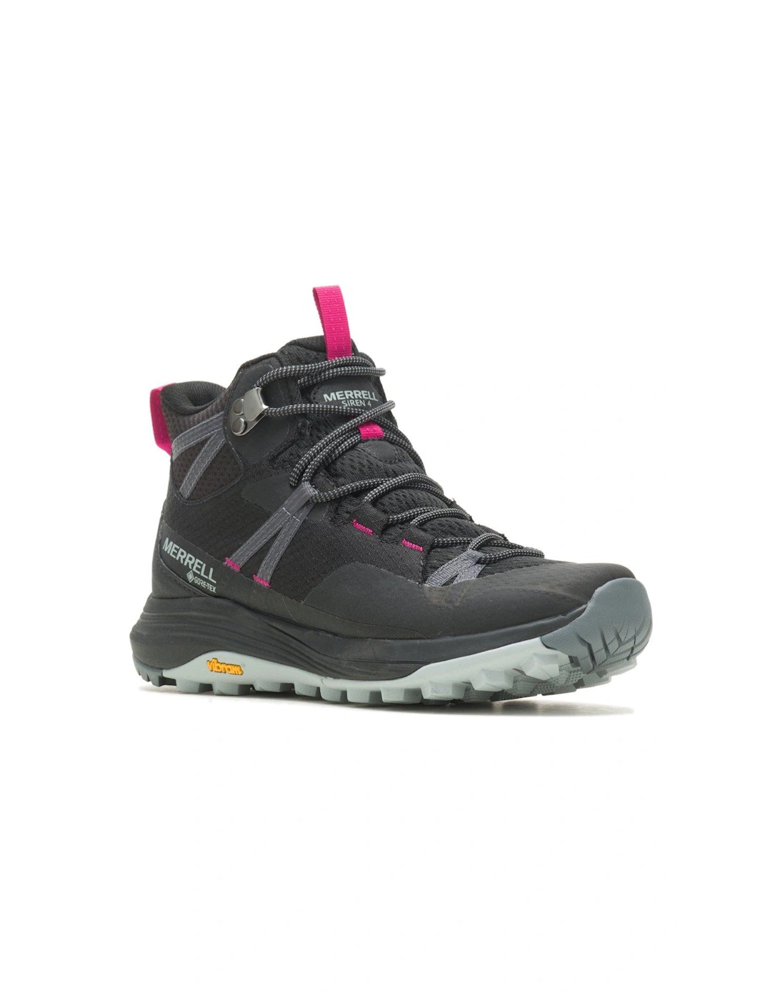 Womens Siren Goretex Mid Hiking Boots - Black