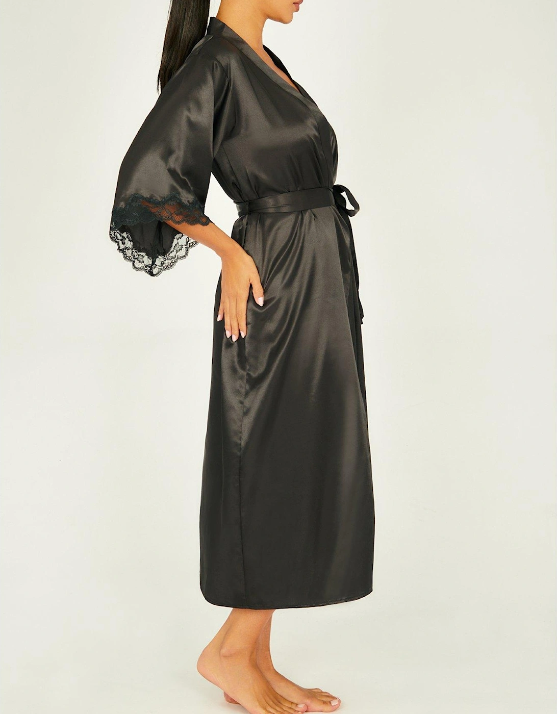 Amelia Midi Robe - Black