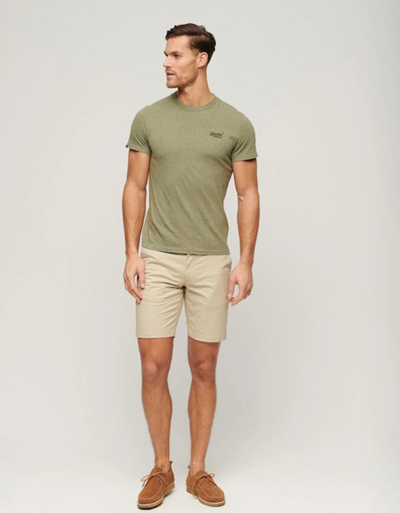 Men's Stretch Chino Short Pelican Beige