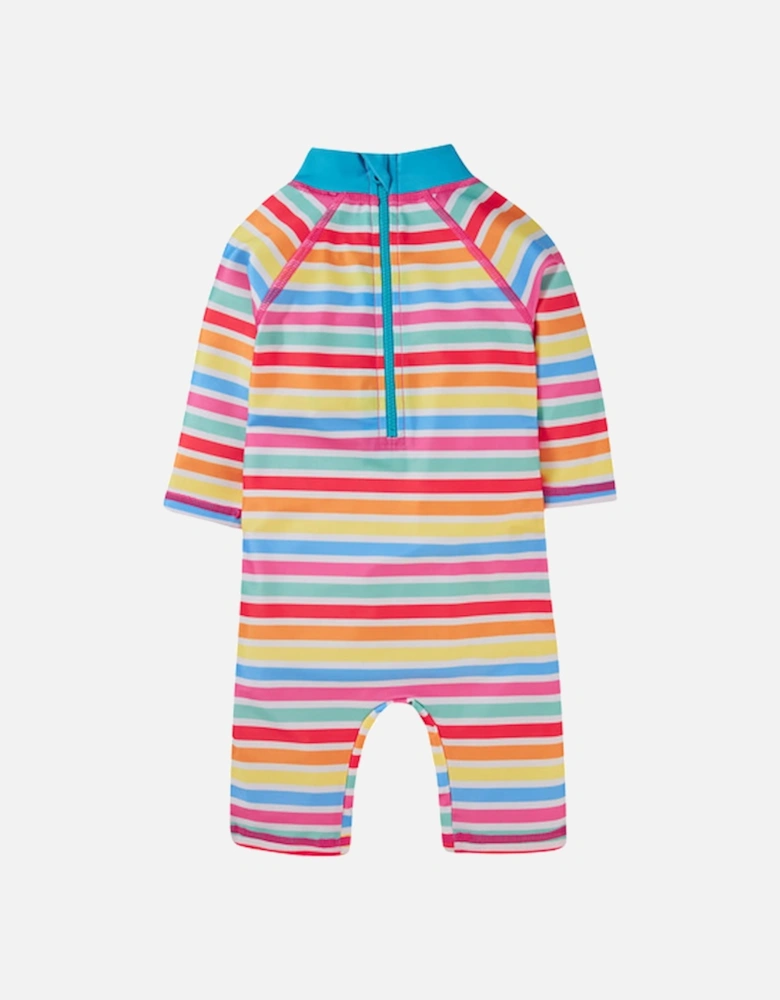 Little Sun Safe Suit Stripe/Turtle